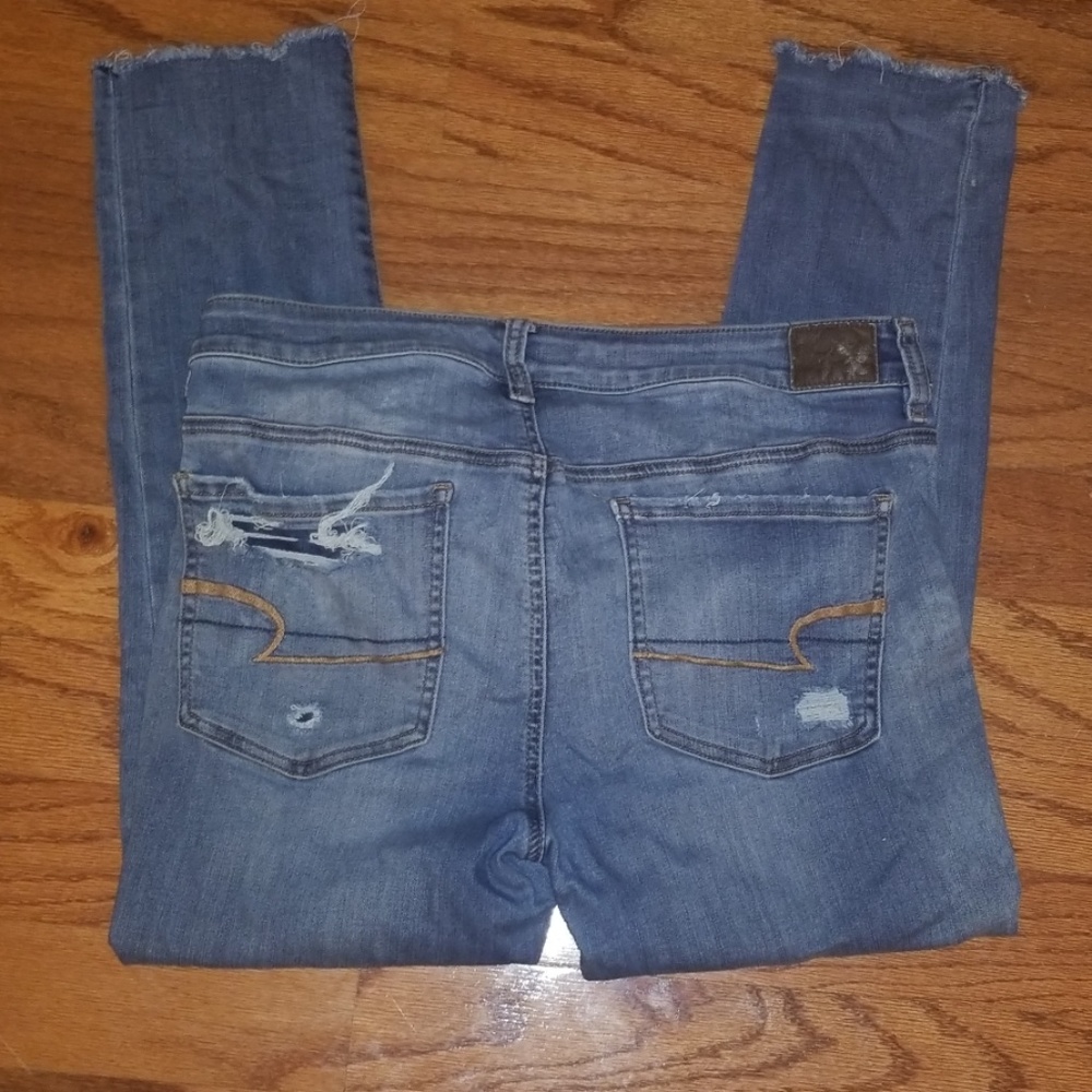 American Eagle Distressed Skinny Jeans